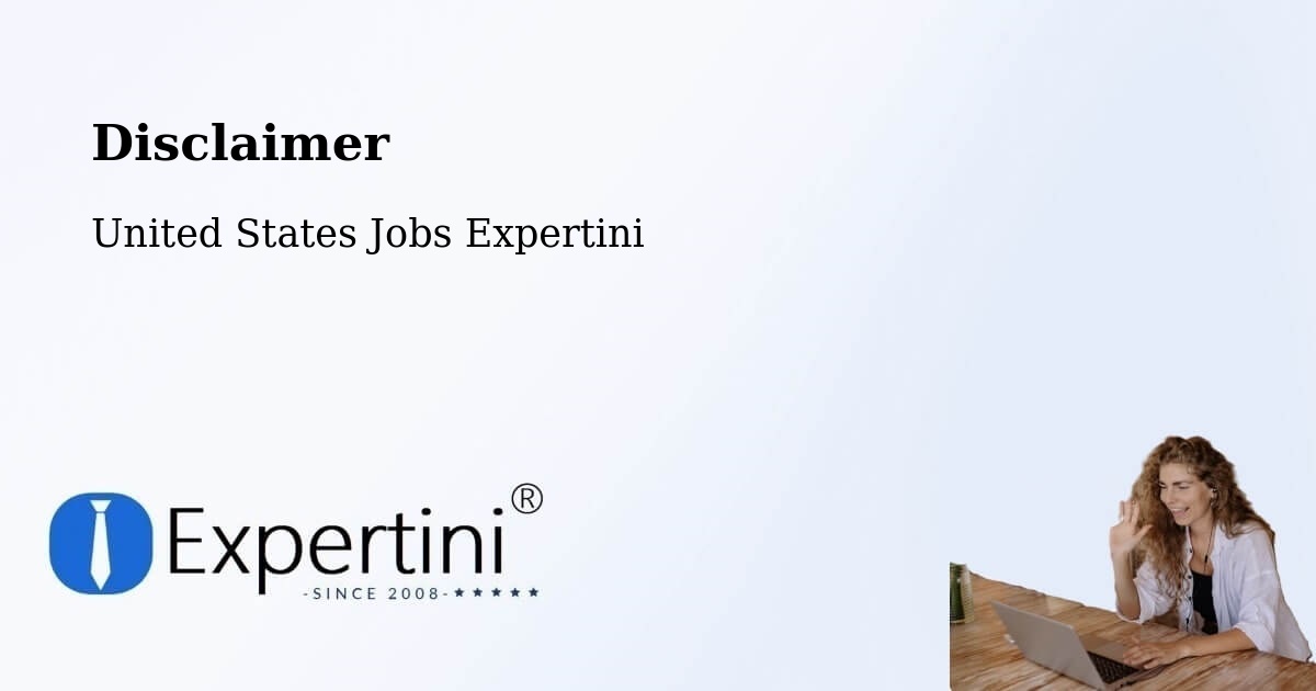 Disclaimer – Beaverton - United States Jobs Expertini